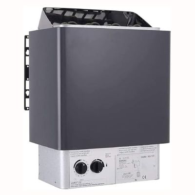Electric Sauna Heater, 220V Steam Bath Stove 3-9kW with Internal Controller, Timer & Adjustable Temperature, Ideal for Home Hotel Spa, 141-459 Cubic Feet