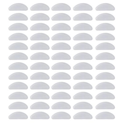 30 Pairs Silicone Eyeglass Nose Pads, Glasses Nose Grips Non Slip,Glasses Noses Pads,Soft Adhesive Glassess Anti Slip D-Shaped Silicone Padss,for Eye Glassess & Sunglasses