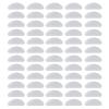 30 Pairs Silicone Eyeglass Nose Pads, Glasses Nose Grips Non Slip,Glasses Noses Pads,Soft Adhesive Glassess Anti Slip D-Shaped Silicone Padss,for Eye Glassess & Sunglasses