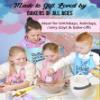 Cake Decorating Kit with Piping Bags, Spatula, Measuring Cup Icing Piping Kit, Linen Bakers Gonna Bake Pink Apron Baking Essentials & Baking Accessories for Adults view 4