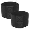 DECORNIJIA 2pairs Elastic Shoelace Bands Football Boot Straps for Soccer Cleats Adults Boys and Girls Prevent Heel Slipping view 1