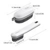 Laundry Brush Shoe Brush Shoe Cleaning Brushes Scrubbrush For Stains,Household Cleaning Clothes Shoes Scrubbing,Household Cleanings Brushes Bathroom Ergonomics Grip Easy Hold view 2
