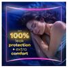 Always Platinum Secure Night Extra (Size 5) Sanitary Towels with Wings 16 Pads view 2