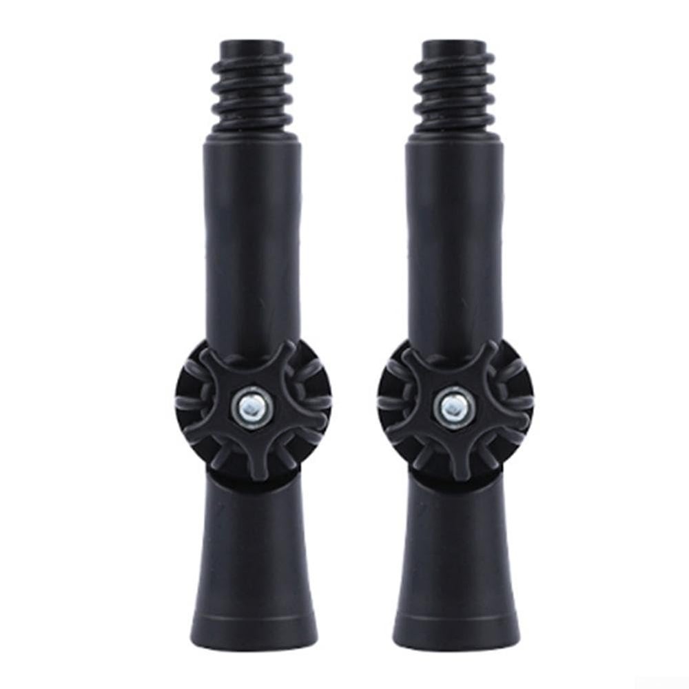2-Pack Extension Rod Angle Adapter with 360-Degree Swivel Head, Adjustable Telescopic Mop Pole for Home Cleaning, Made of ABS Plastic(1)