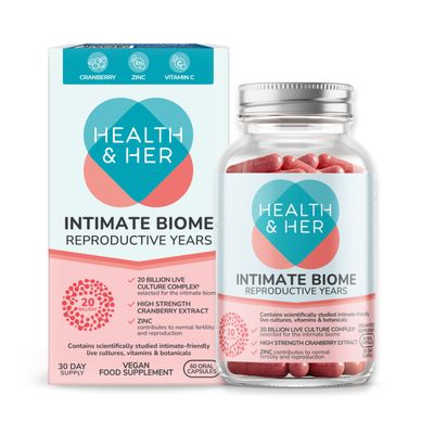 Health & Her Intimate Biome for Women in Reproductive Years, 30 Day Supply