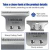 2215 T-Wide Professional Replacement Blade, Compatible with Wahl 5 Star Detailer Li (8081, 8171), Adjustable Stainless Steel Zero Spread Blade (Pack of 2) view 2