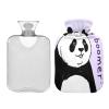 Ok Boomer Panda hot Water Bottles with Soft Cover 2L hot Water Bag for Menstrual Cramps Neck Shoulder Warmer compresas calientes para el vientre view 1