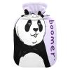 Ok Boomer Panda hot Water Bottles with Soft Cover 2L hot Water Bag for Menstrual Cramps Neck Shoulder Warmer compresas calientes para el vientre view 2