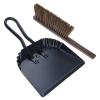 17 Inch Metal Large Handheld Dustpan and Hand Broom Brush Set for Sweeping Small Items in Indoor and Outdoor Space Pet Hair Sweeper view 4