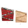 Asukohu Christmas Advent Countdown Calendar 2023 Santa Calendars Wood Christmas Decoration for Living Room Home Wood Calendar view 4