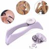 BZOBN Eyebrow Face and Body Hair Threading and Removal System, Purple, Manual Epilator with Threading Tool view 2