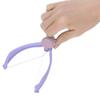 BZOBN Eyebrow Face and Body Hair Threading and Removal System, Purple, Manual Epilator with Threading Tool view 3