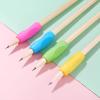 12 Pcs Pencil Grips for Adults Toddlers, Ergonomic Silicone Pencil Grip for Children Handwriting, Soft Pen Grips Kids Writing Aid, Pen Holder Grip Writing Tool for School Office (Four Colors) view 3