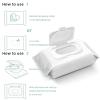 5Pcs/Set Baby Cover Tissue Paper Dispenser Box Lid Tissues Paper Storage Caps Keep Wet Tissues Accessible Baby Lid view 2