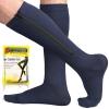 Ailaka 15-20 mmHg Zipper Compression Socks for Women Men, Closed Toe Support Graduated Medical Varicose Veins Hosiery, Perfect for Athletics, Running, Flight Travel, Support, Edema, Pregnancy view 1