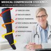 Ailaka 15-20 mmHg Zipper Compression Socks for Women Men, Closed Toe Support Graduated Medical Varicose Veins Hosiery, Perfect for Athletics, Running, Flight Travel, Support, Edema, Pregnancy view 4