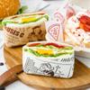 SageFurned 50PCS Greaseproof Waxed Paper Wrappers, 25 x 21.5cm, Oil & Water Resistant, Freezer & Microwave Safe, for Sandwiches, Burgers, Hot Dogs, Baking & Food Storage, 50-Pack view 3