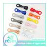 10pcs 5# Colorful Resin Zipper Pulls Round Slider Heads for Clothing Coats Uniforms Sewing Tools(10 pcs Black) view 3