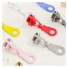 10pcs 5# Colorful Resin Zipper Pulls Round Slider Heads for Clothing Coats Uniforms Sewing Tools(10 pcs Black) view 4