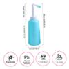 Perineal Bottle for Postpartum Care, 500ml Portable Handheld Upside Down Peri Bottles with Cover, Postpartum Essentials for New Moms Perineal Recovery & Cleaning, Sky-Blue, Zuhause Gebrauch view 4
