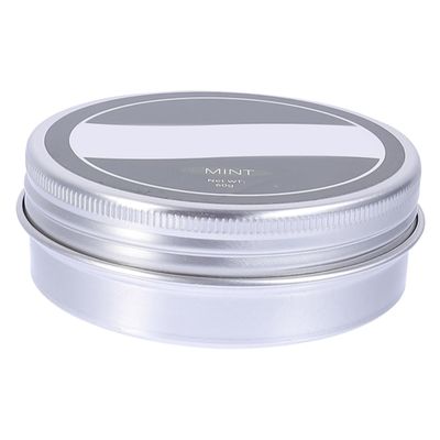 DECOMELODY Men Facial Shaving Soap 60g Moisturizing and Cleaning Soap for Face with Aluminium Container Suitable for Cleaning Hair and Face for Men