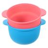 BELLIFFY 2pcs Silicone Wax Pot Replacement Bowls for Hair Removal Waxing with Large Capacity, Easy to Clean and Convenient to Carry, for Removing Hair of Face and Underarm Random Color view 1