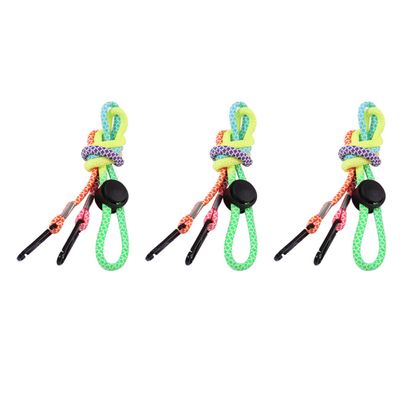 LOORGVEL Adjustable Rainbow Colored Glasses Lanyard Cord for Glasses Comfortable Reusable Plastic Polyester Material, 3 Pcs Anti-Lost Strap Extenders, Suitable for Mask and Hat Accessories