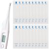 VICASKY Disposable Protective Covers Safe and Easy to Use 100pcs for Digital Thermometers Pe Material Suitable for Body Temperature Measurement at Home Or Outdoors view 1