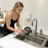 Mxshc Cup Washer for Sink | Kitchen Cup Rinsing Tool Stainless Steel,Bottle Washing Rinser - forMugs Thermal Flasks Wine Glasses Coffee Cups view 3
