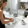 Cup Rinser for Sink | Kitchen Cup Sink Washing Tool Stainless Steel,Bottle Washing Rinser | for Sports Water Bottles Mugs Thermal Flasks Wine Glasses view 2