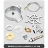 Cup Rinser for Sink | Kitchen Cup Sink Washing Tool Stainless Steel,Bottle Washing Rinser | for Sports Water Bottles Mugs Thermal Flasks Wine Glasses view 4