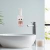 BIUDECO Wall-Mounted Toothpaste Dispenser Cute Bunny Design, Automatic Squeeze Toothpaste Holder for, No-Drill Bathroom Organizer with Toothbrush Storage, Practical Oral Care Accessory view 4