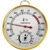 2-in-1 Sauna Thermometer Hygrometer Made from Rustproof Alloy Aluminum, Wall-Mountable with Circulating Air Design for Reliable Temperature and Humidity Tracking (1pc) view 1