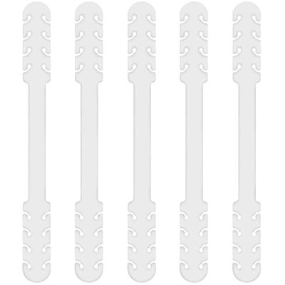 5PCS Plastic Mask Clip Masks Holder Ear Rope Grip Extender Strap Extension Hook Belt Anti-Slip Adjustable Relieving Wearnig Pain Useful Multicolor