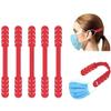 5PCS Plastic Mask Clip Masks Holder Ear Rope Grip Extender Strap Extension Hook Belt Anti-Slip Adjustable Relieving Wearnig Pain Useful Multicolor view 3