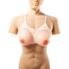 Silicone Breast Forms for Men and Women - Strap-On False Boobs Bust Enhancer, Waterdrop Shaped Prosthesis for Transgender and Mastectomy Support view 2