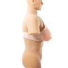 Silicone Breast Forms for Men and Women - Strap-On False Boobs Bust Enhancer, Waterdrop Shaped Prosthesis for Transgender and Mastectomy Support view 4