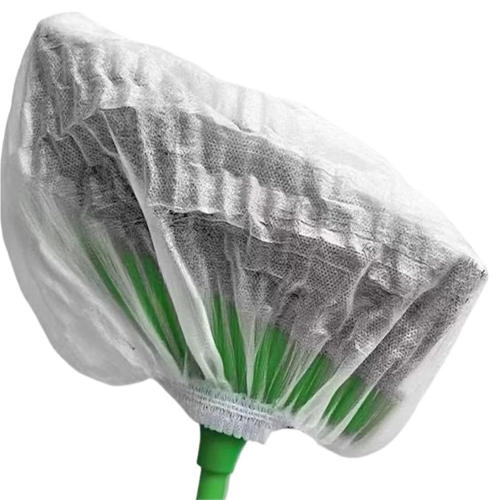 THUCHENYUC Disposable Broom Covers, 100/200 Pack Disposable Broom Dusting Covers Dust-Proof Broom Sleeves Easy On and Off for Standard Brooms and Dustpans Lock in Pet Hair & Dust(200pcs)