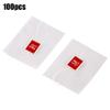ZJchao 100pcs Clear Nylon Empty Tea Bags for Loose Leaf with Drawstring 6.5 * 8 Filters view 4