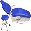 Dental Chair Covers Set, Waterproof PU Leather Protectors for Dentist Equipment, Washable Headrest & Backrest Covers, Stylish Elastic Full Chair Covers view 1