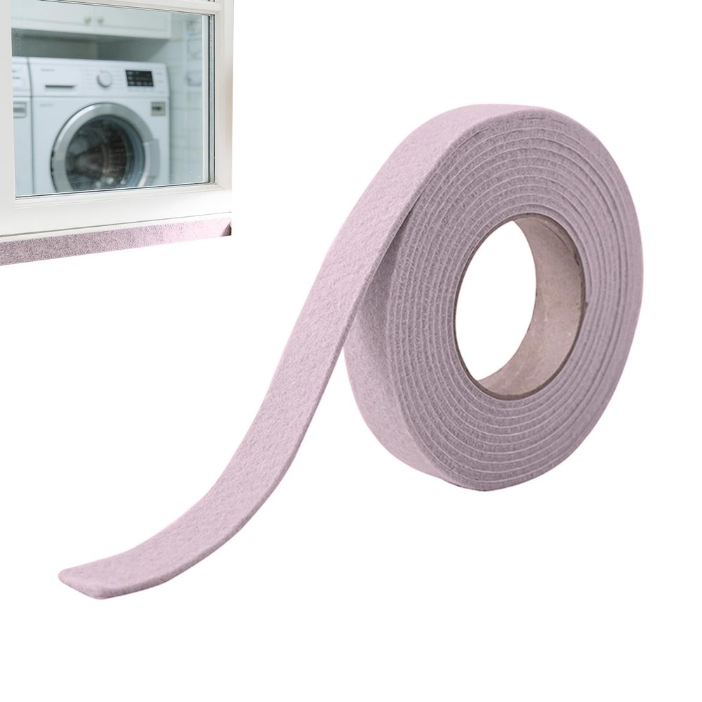 Teksome Moisture Absorbers for Window | Reusable Felt Thick Self-adhesive Strip | Window Condensation Absorber Strips - for Kitchens Bedrooms Nursery Home Dormitory Hotel Restaurant