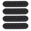 4PCS Hat Extender Extension Accessories, Silicone Cap Snapback Strap, 7 Holes Adjustable Baseball Cap Buckle, Weather Hat Size Extension for Men Women Kids