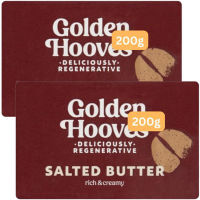 Regenerative Salted Butter 200g Goldens-hoove (2x200g)