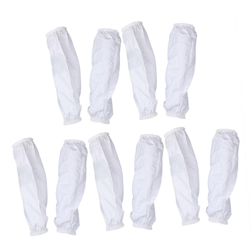 Alipis 5pairs Reusable Pu Oilproof Arm Oversleeve Cover for Adults Home Office Use