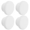 DECORNIJIA 4pcs Water Flosser Replacement Part Silicone Tank Seal Stopper Compatible with Multiple Models White Tight Seal for Home and Office Use view 1