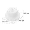 DECORNIJIA 4pcs Silicone Water Flosser Tank Stopper Replacement Plug Seal Cap for Travel Oral Irrigator Water Tank Plug for Flosser view 2