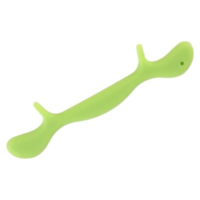 ARTSEWPLY Silicone Smile Trainer Mouth Muscle Tightener Green Facial Exerciser Oral Speech Therapy Tool for Pronunciation and Anti-Wrinkle Face Exercise