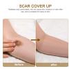 PLAFOPE Waterproof Skin Scar Cover Tape Invisible Concealer Patch for Scar Concealing Natural Skin Tone for Body and Face view 2
