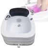 Professional Acrylic Portable Pedicure Spa Station - Foot Bath Tub with Shampoo Sink for Salon and Home Use, Ideal for Pedicures and Foot Soaks view 1