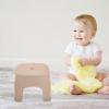 Abaodam PVC Step Stool for Bathroom and Daily Life Places Easy to Clean and Firm Khaki Step Stool for Toddlers and Boys and Girls for Home Use view 3